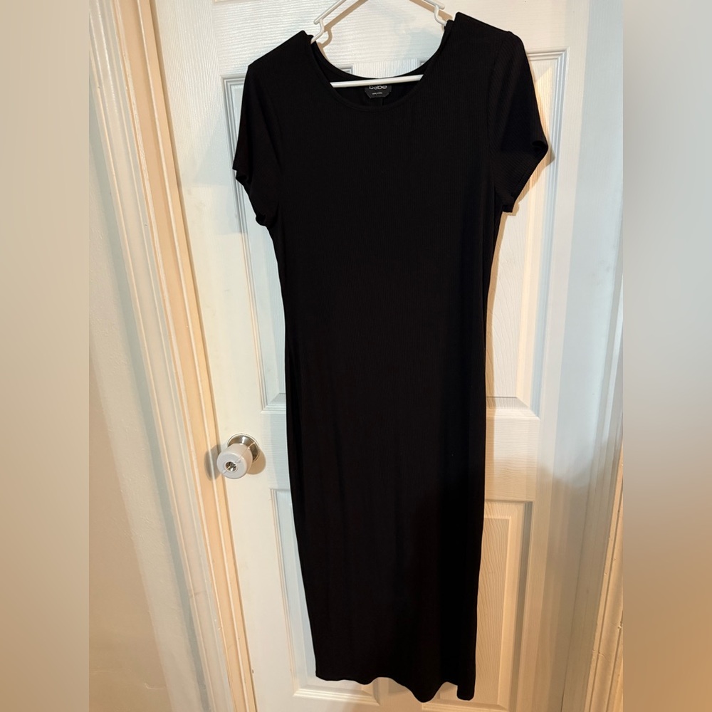 Bebe Fitted Long Dress